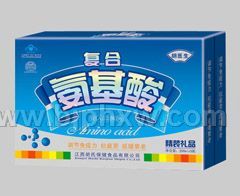 钙铁锌氨基酸口服液(礼盒)银铝箔纸张——会销保健品招商