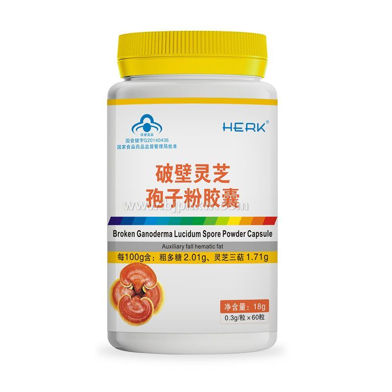 破壁灵芝孢子粉胶囊