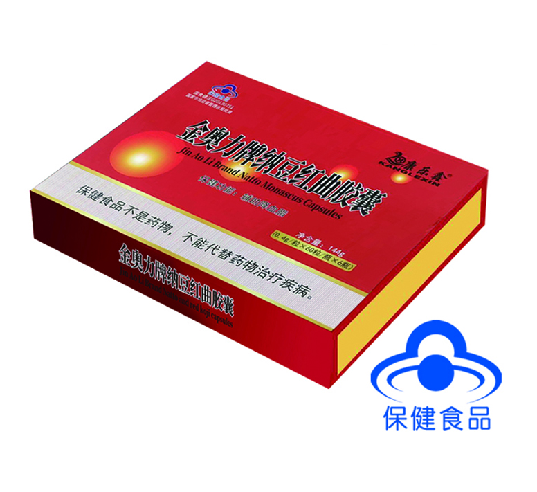 金奥力牌纳豆红曲胶囊