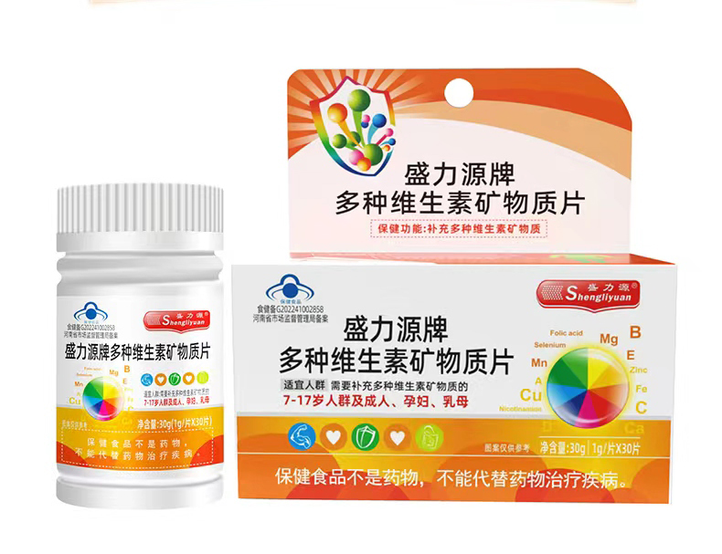 盛力源牌多种维生素矿物质片