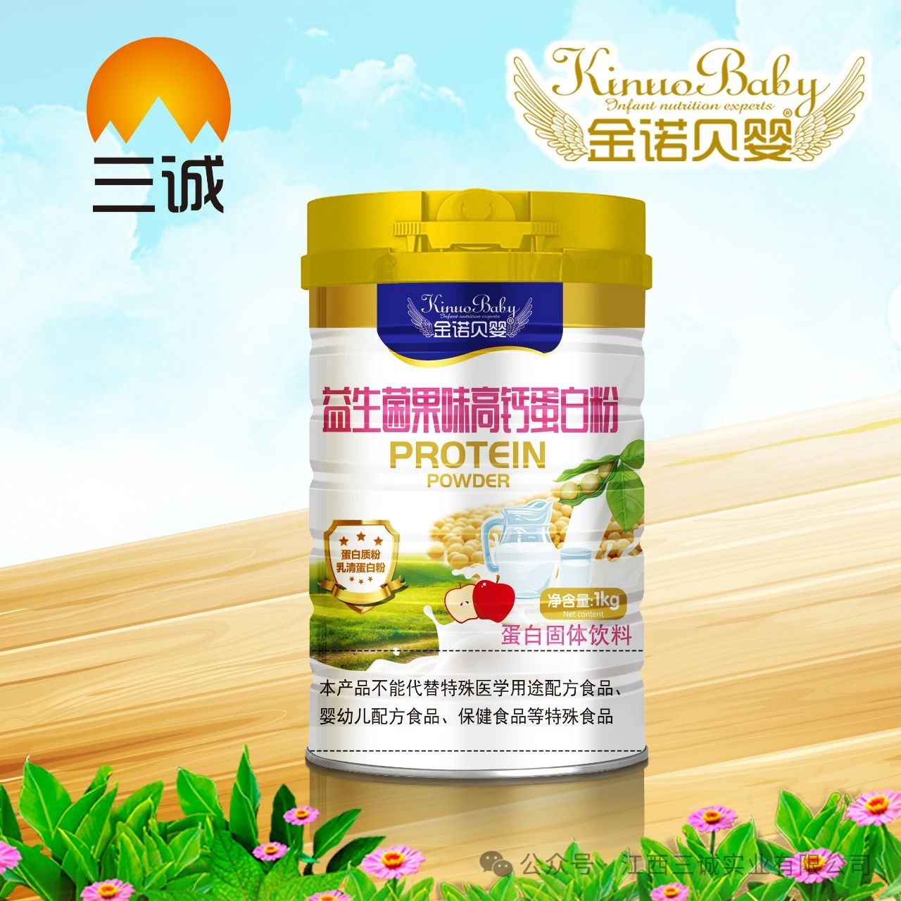 益生菌果味高钙蛋白粉