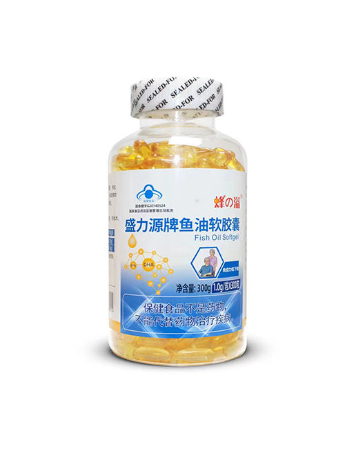 盛力源牌鱼油软胶囊  蜂溢 300粒