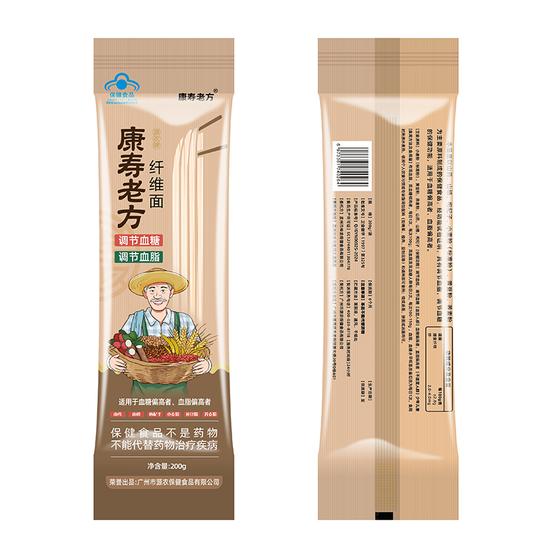 康寿老方纤维面