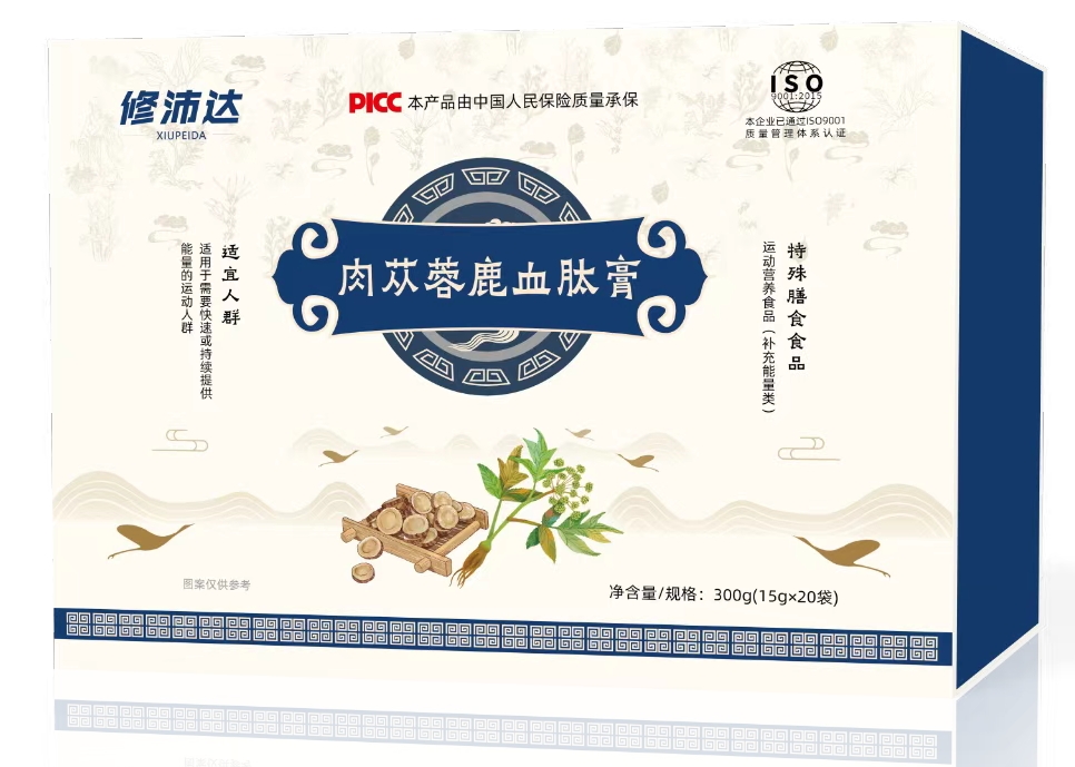 修沛达肉苁蓉鹿血肽膏