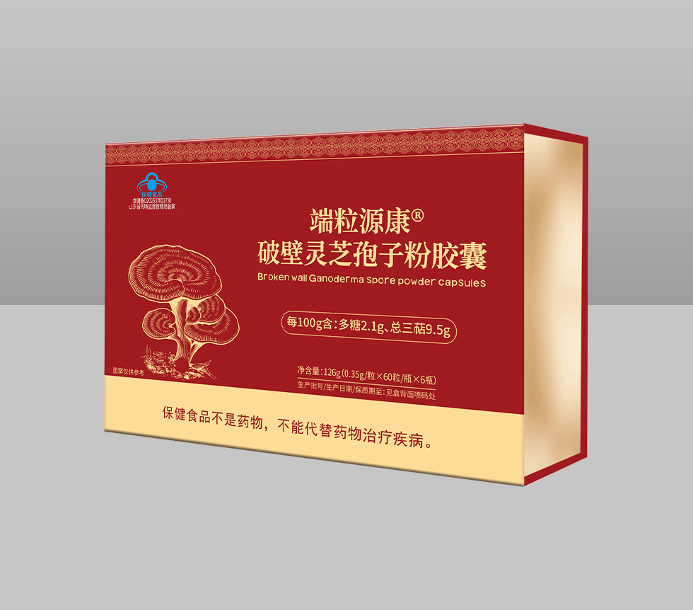 端粒源康®破壁灵芝孢子粉胶囊