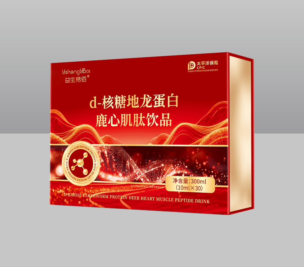 益生易佰®d-核糖地龙蛋白鹿心肌肽饮品